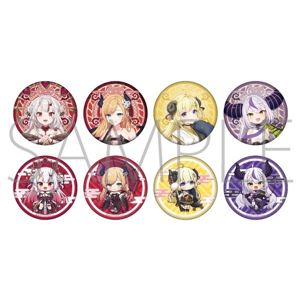 【hololive】胸章(隨機) B8◆キャラバッジコレクション